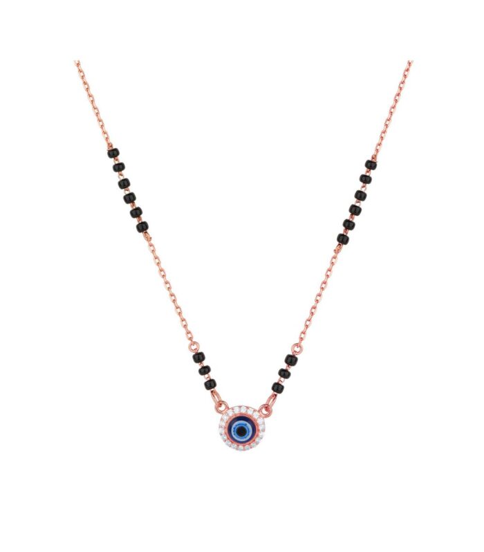 Sterling Silver Evil Eye Mangalsutra