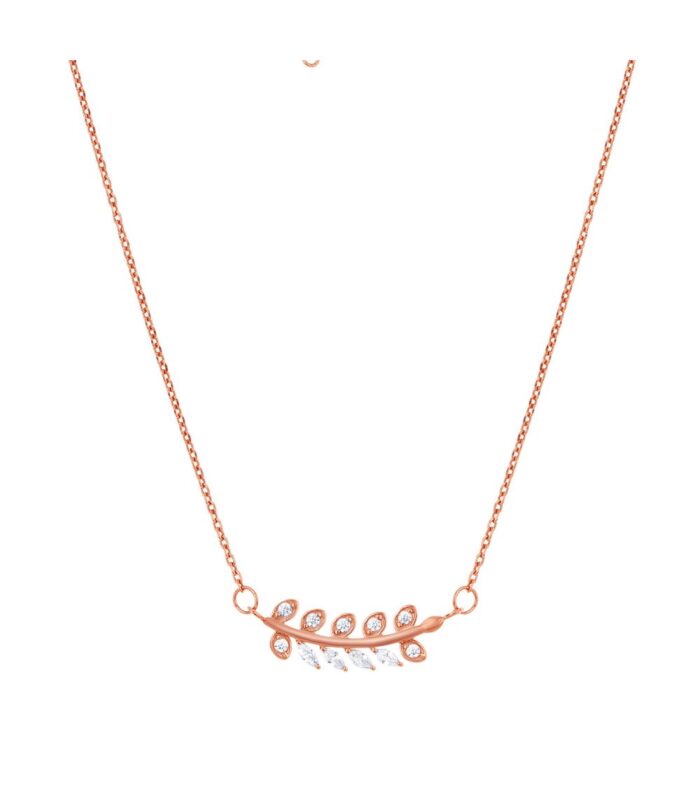 Sterling Silver Leaf Pendant Chain