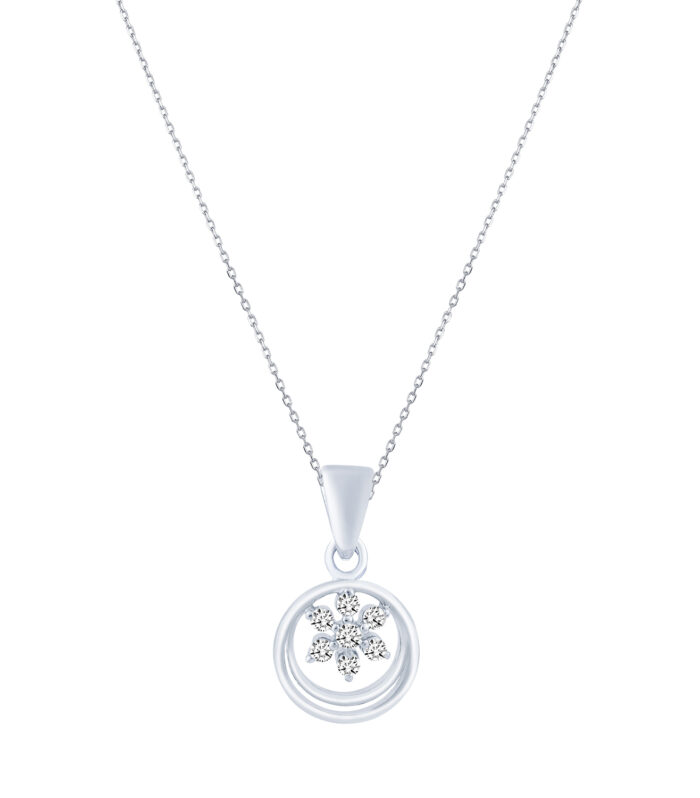 Floral Shape Chain Pendant